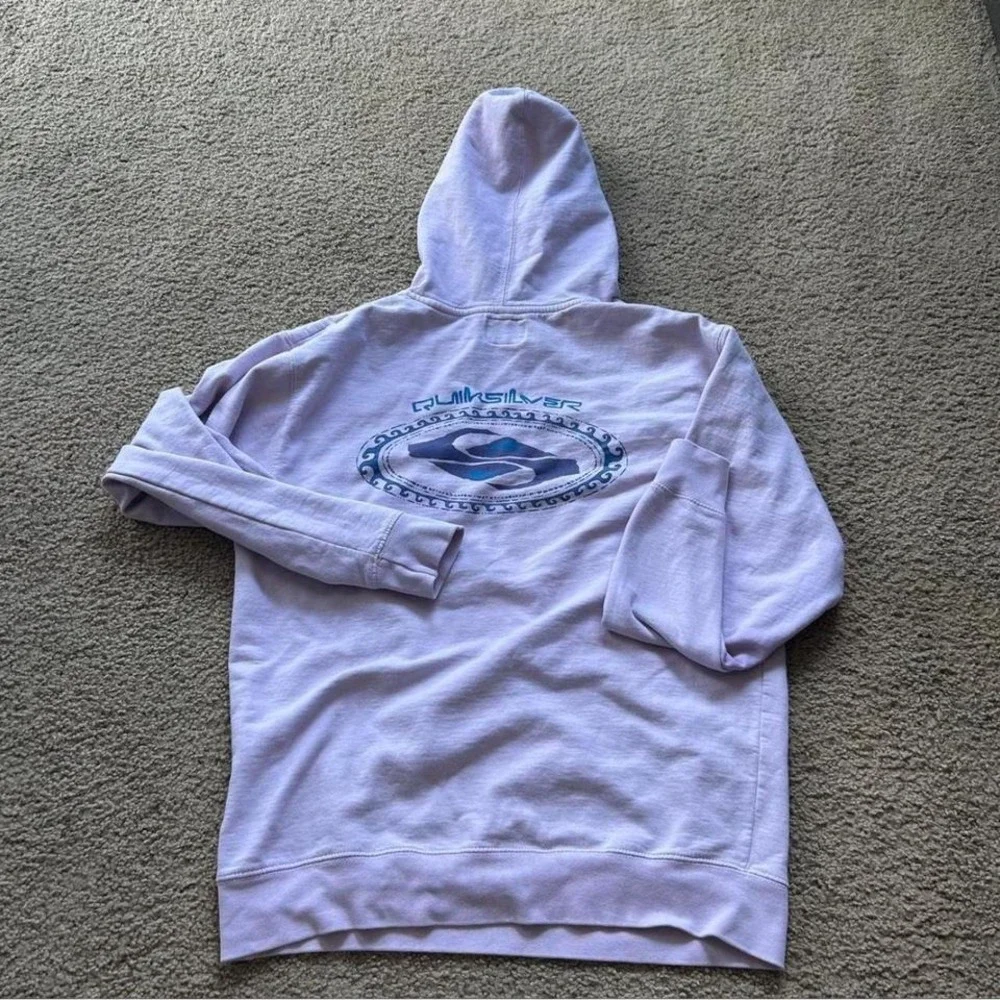 Vintage Quiksilver pink hoodie - Picture 2 of 4